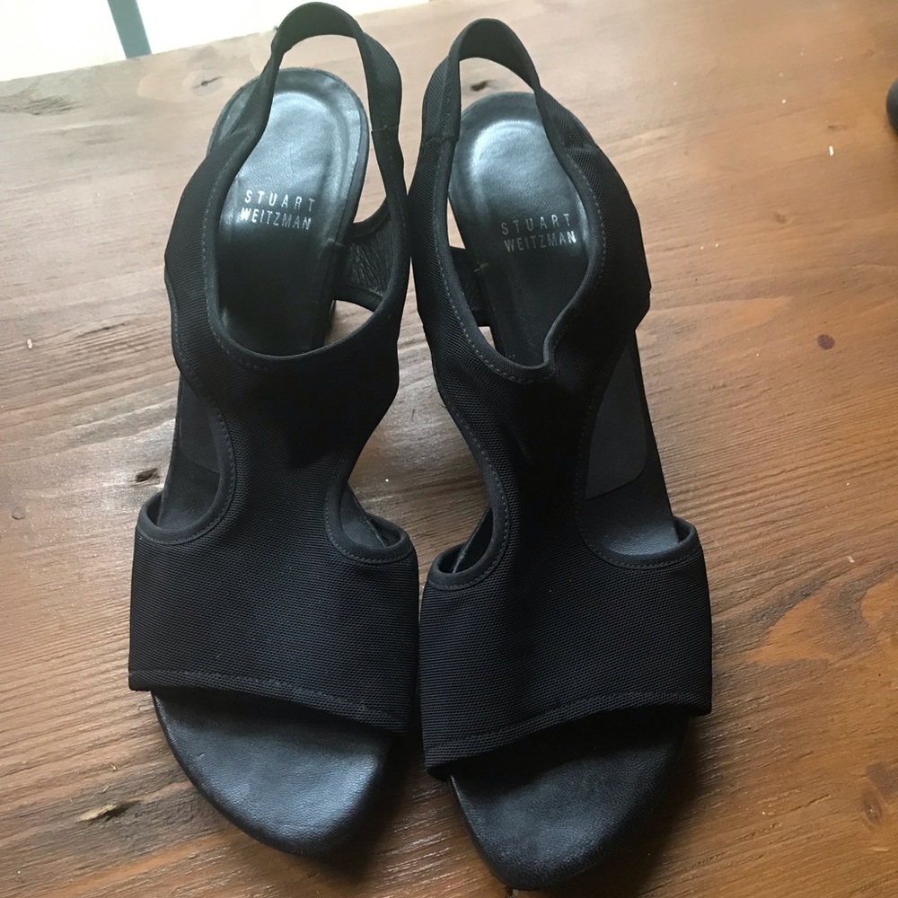 Stretch fabric, Stuart Weitzman Sandals